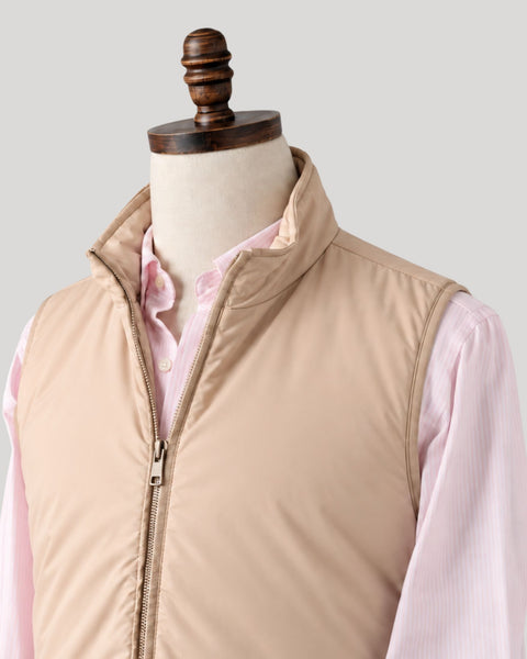 Taupe Lightweight Padded Gilet
