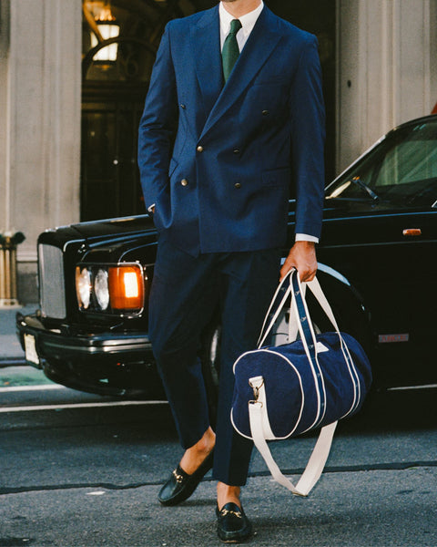 Le Alfré Navy Duffle Bag
