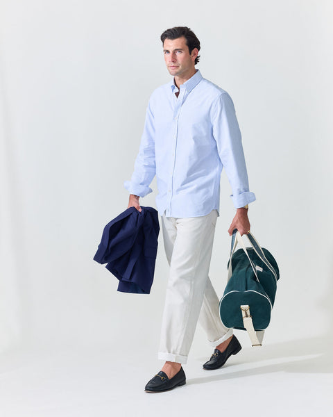 'Le Stripe' Blue Oxford Shirt