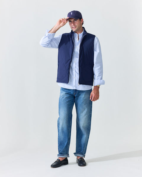 'Le Stripe' Blue Oxford Shirt