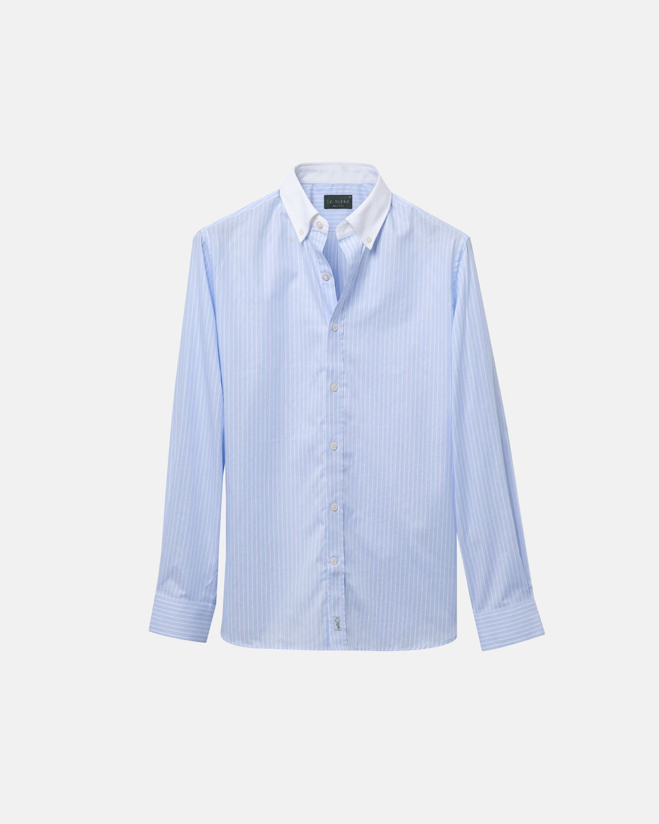 Dafne | Long-sleeved shirt with collar main image 1