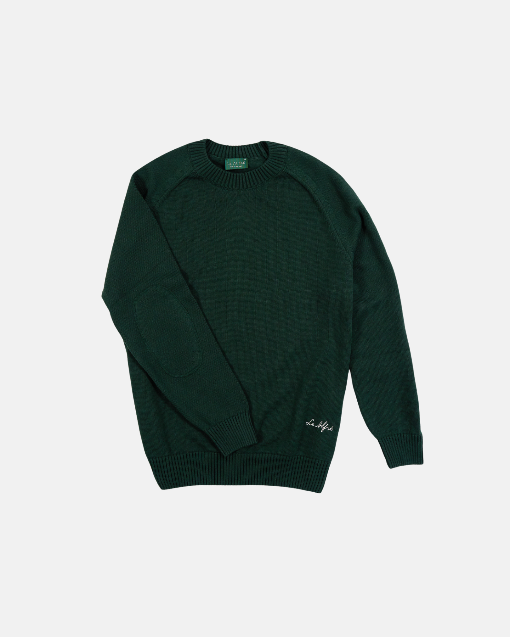 Green cotton sweater hot sale