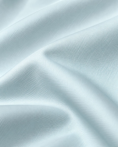 Aqua Broadcloth Spread Collar Dress Shirt