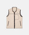 Alfré Cream Fleece Gilet