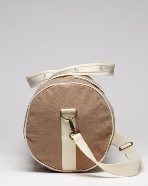 Le Alfré Beige Duffle Bag