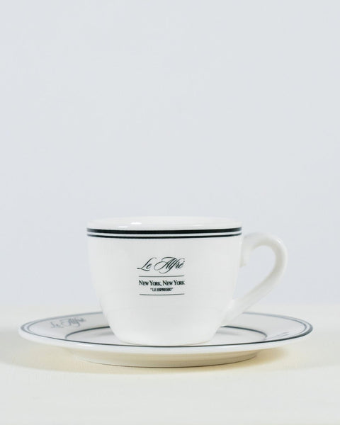 "Le Espresso" Limited Edition Cup & Plate (Set of 2)