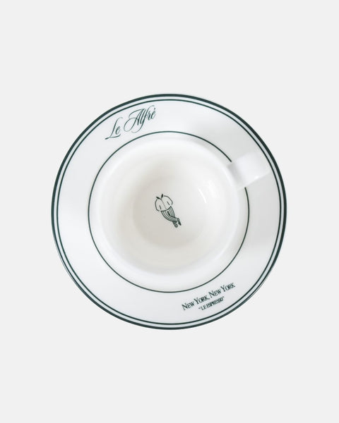 "Le Espresso" Limited Edition Cup & Plate (Set of 2)