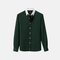 Classic Hunter Green Contrast Collar Oxford Shirt