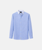 'Le Original' Blue Contrast Collar Oxford Shirt
