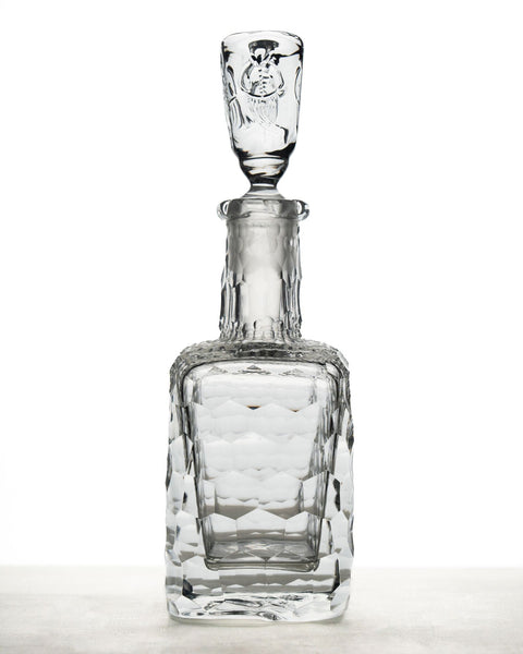 Le Alfré Handblown Glass Whiskey Decanter