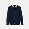 Classic Navy Contrast Collar Oxford Shirt