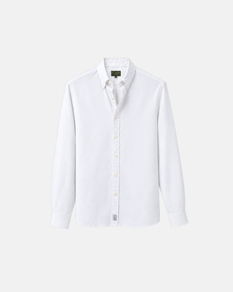Classic White Oxford Shirt | Le Alfré