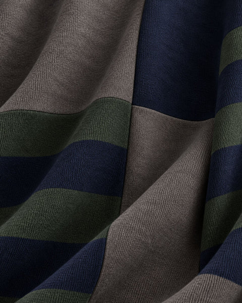 Alfré's Navy Colorblock Rugby Shirt