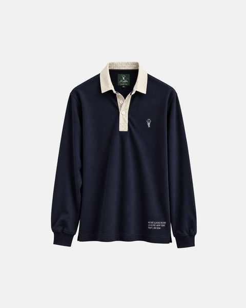 Alfré's Signature Navy Rugby Shirt