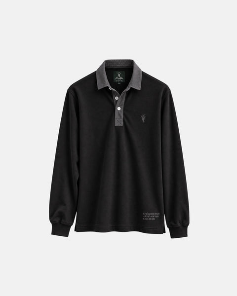 Alfré's Signature Black Rugby Shirt