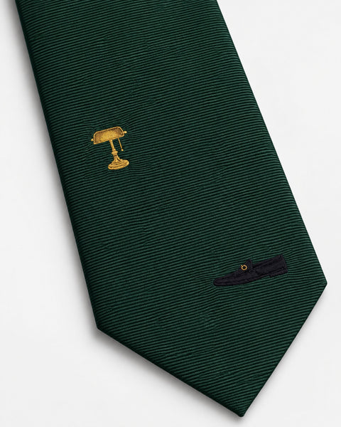 "The Financier" Italian Silk Tie