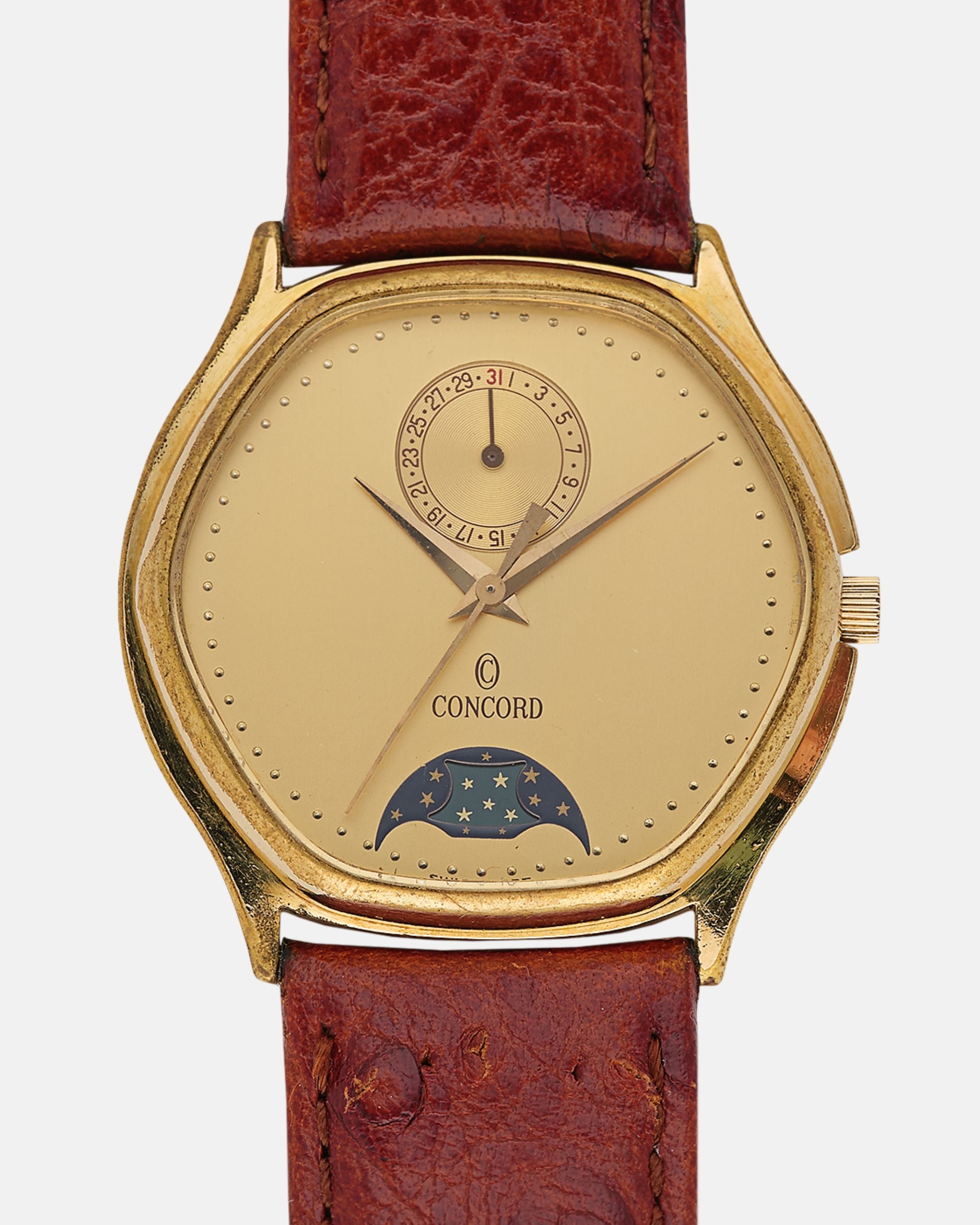 希少 稼働品 metro CONCORDE 腕時計 70s ヴィンテージ レトロ Vintage Concord 18K Gold & Stainless Steel | Le Alfré